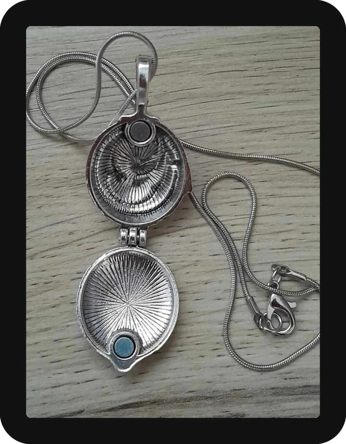 Collar Verveine, Vampire Diaries, Elena Gilbert, plateado – photo 4